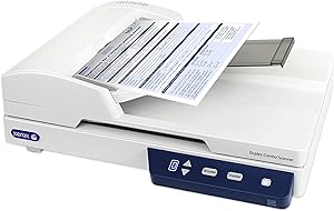 Xerox XD-COMBO Duplex Combo Flatbed Document Scanner for PC and Mac, Automatic Document Feeder