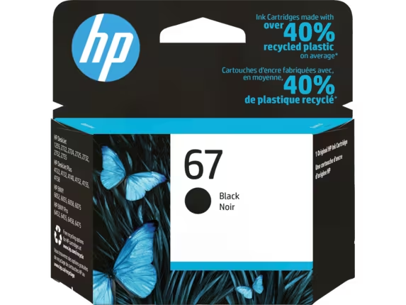 HP 67 Black Original Ink Cartridge